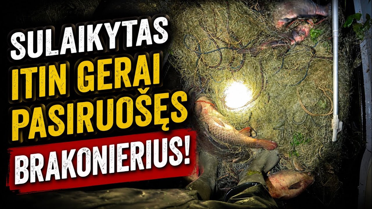Sulaikytas itin gerai pasiruo&scaron;ęs brakonierius