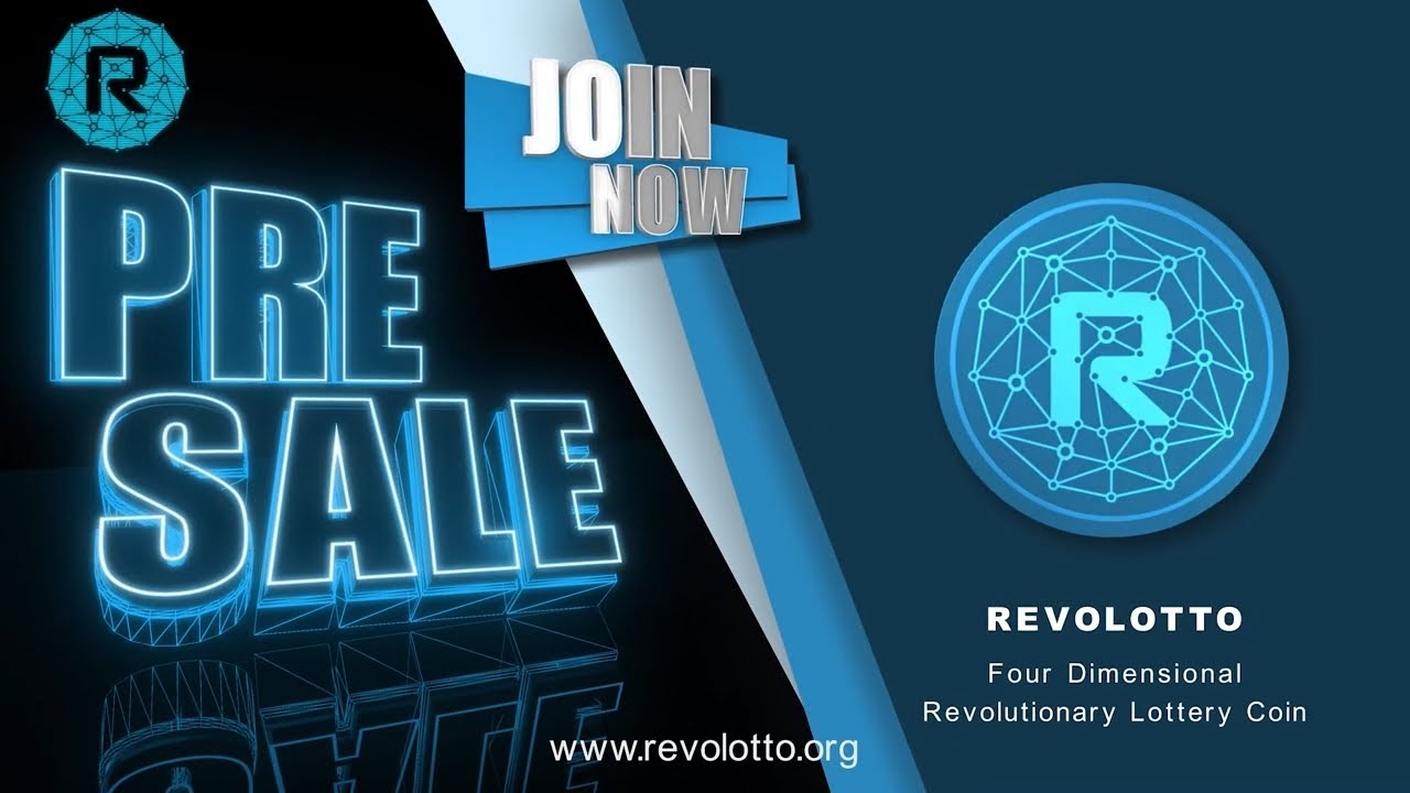 Revolotto Presale Live! (RVL) Next-Gen Deflationary Four Dimensional Revolutionary Lottery Coin