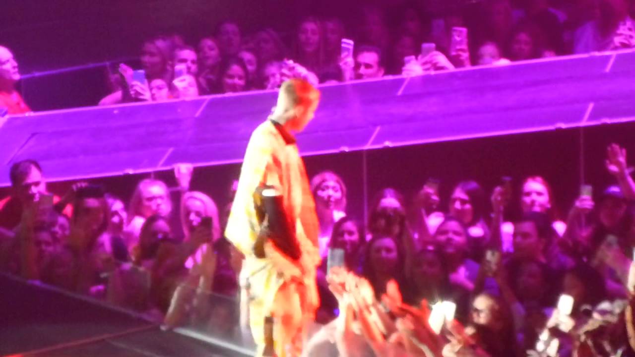 THE FEELING -JUSTIN BIEBER: PURPOSE WORLD TOUR 5.8.16