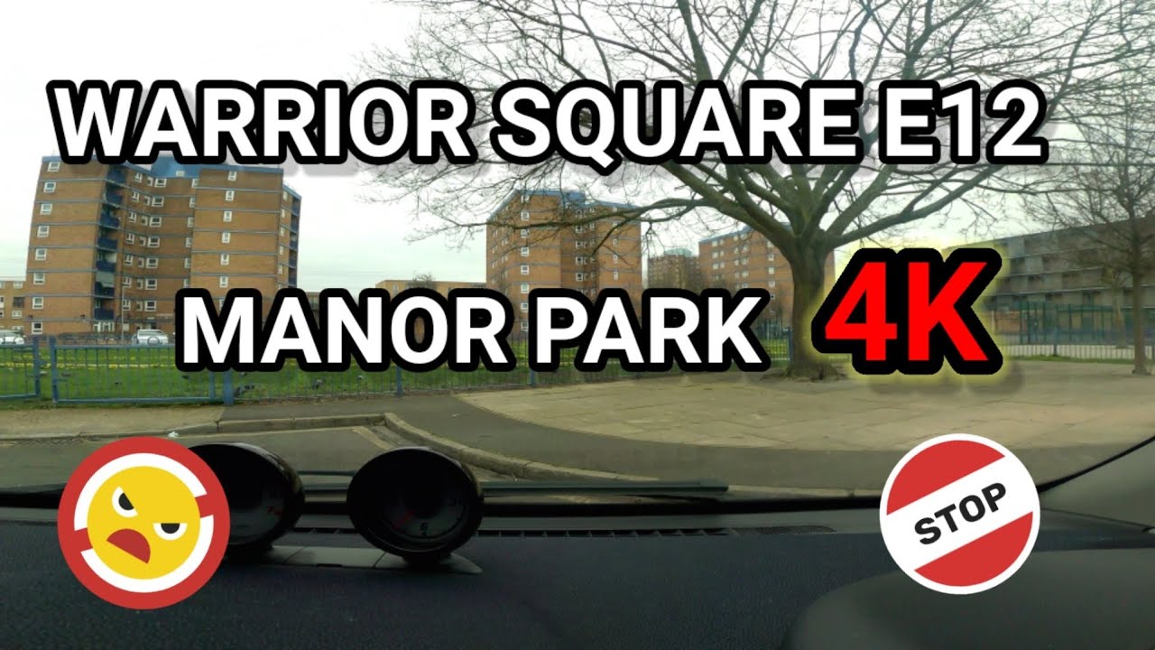 WARRIOR SQUARE DRIVE IN MANOR PARK , M12, FARMER12|| LONDON HOODS IN 4K