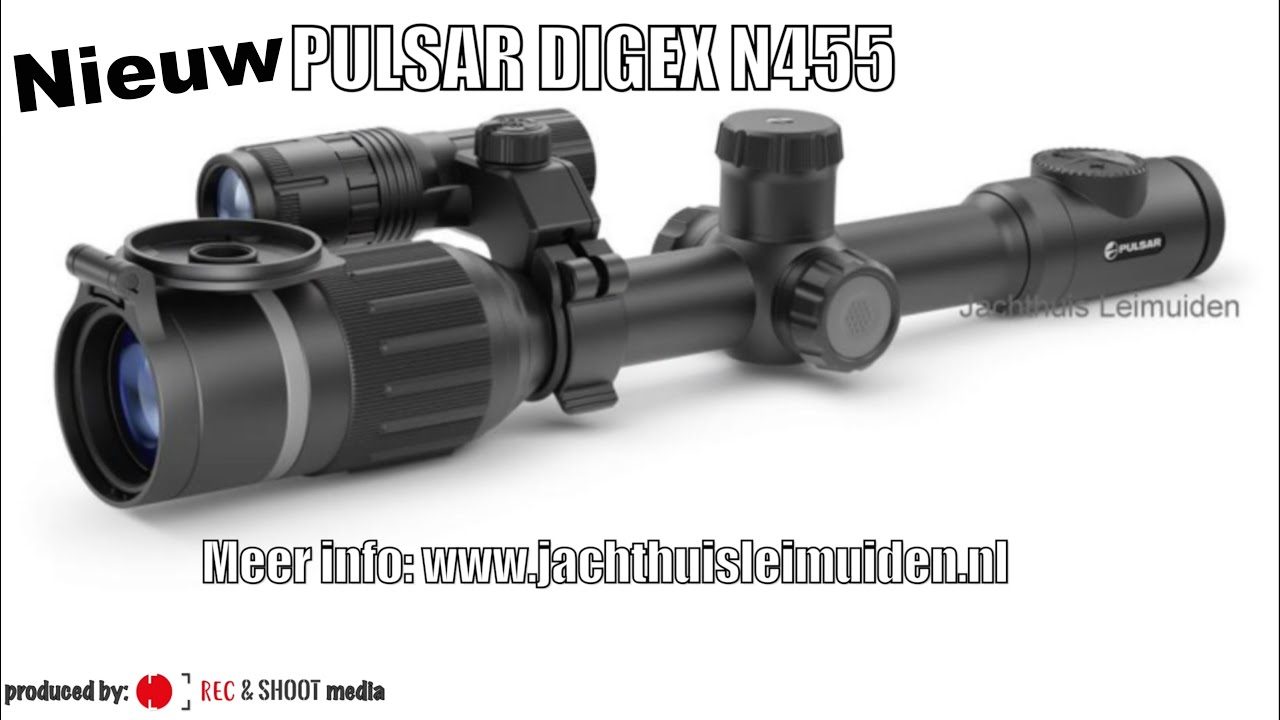 NIEUW de PULSAR DIGEX N455 een restlicht richtkijker!!