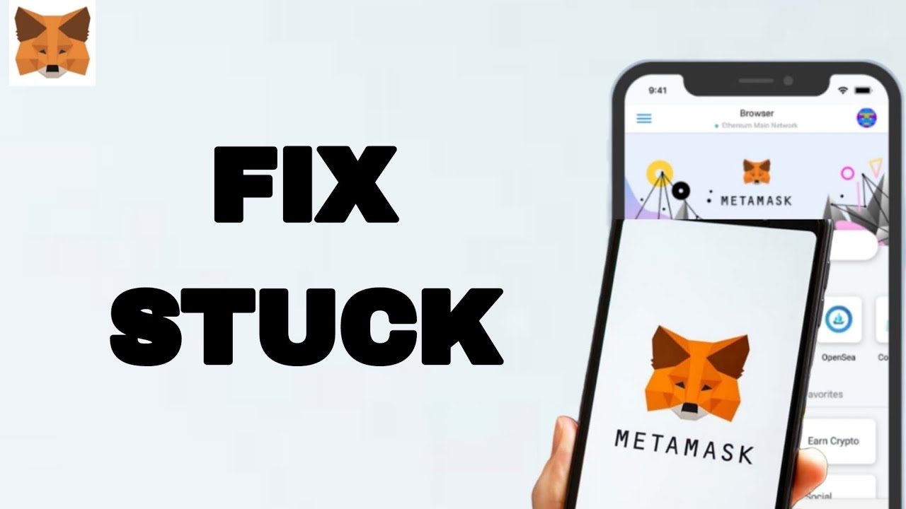 How To Fix And Solve Stuck On Metamask App | Final Solution
