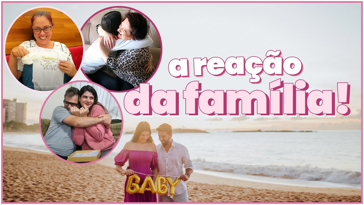 CONTANDO DA GRAVIDEZ PARA NOSSA FAMÍLIA E AMIGOS - Thamyê Baseggio