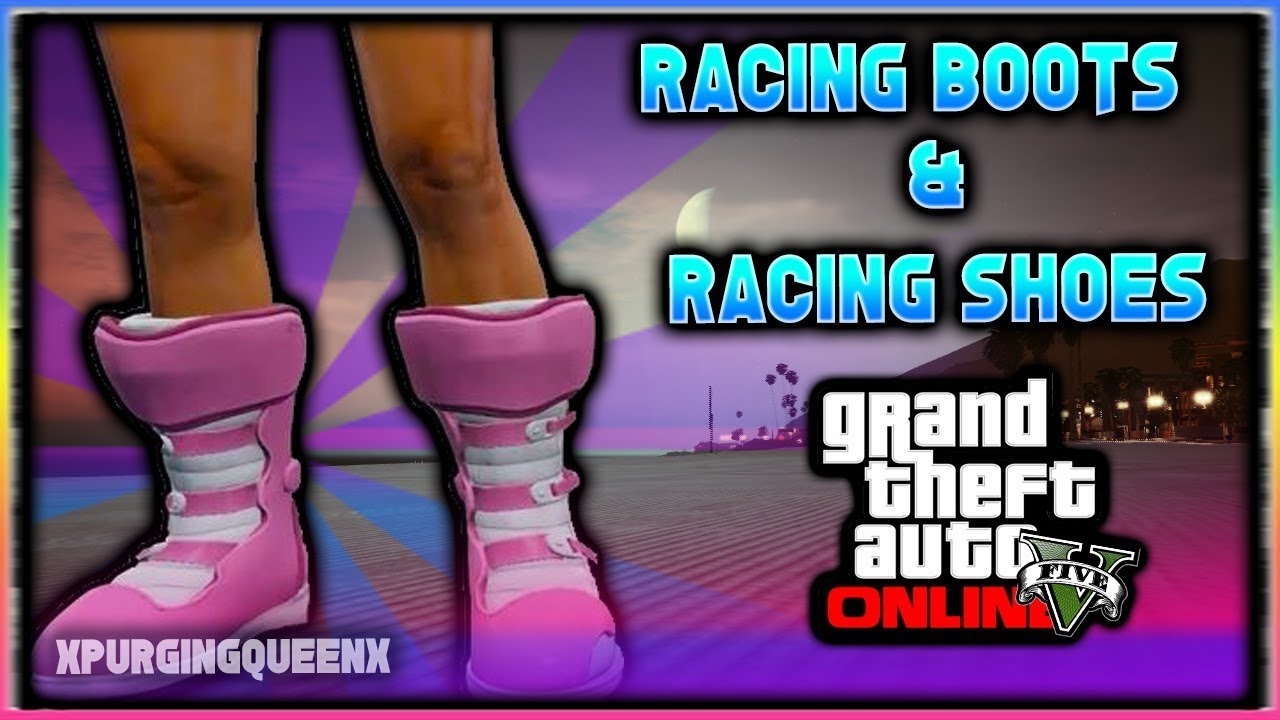 New Merge Outfit Glitch 1.43 Modded Racing Boots & Racing Shoes