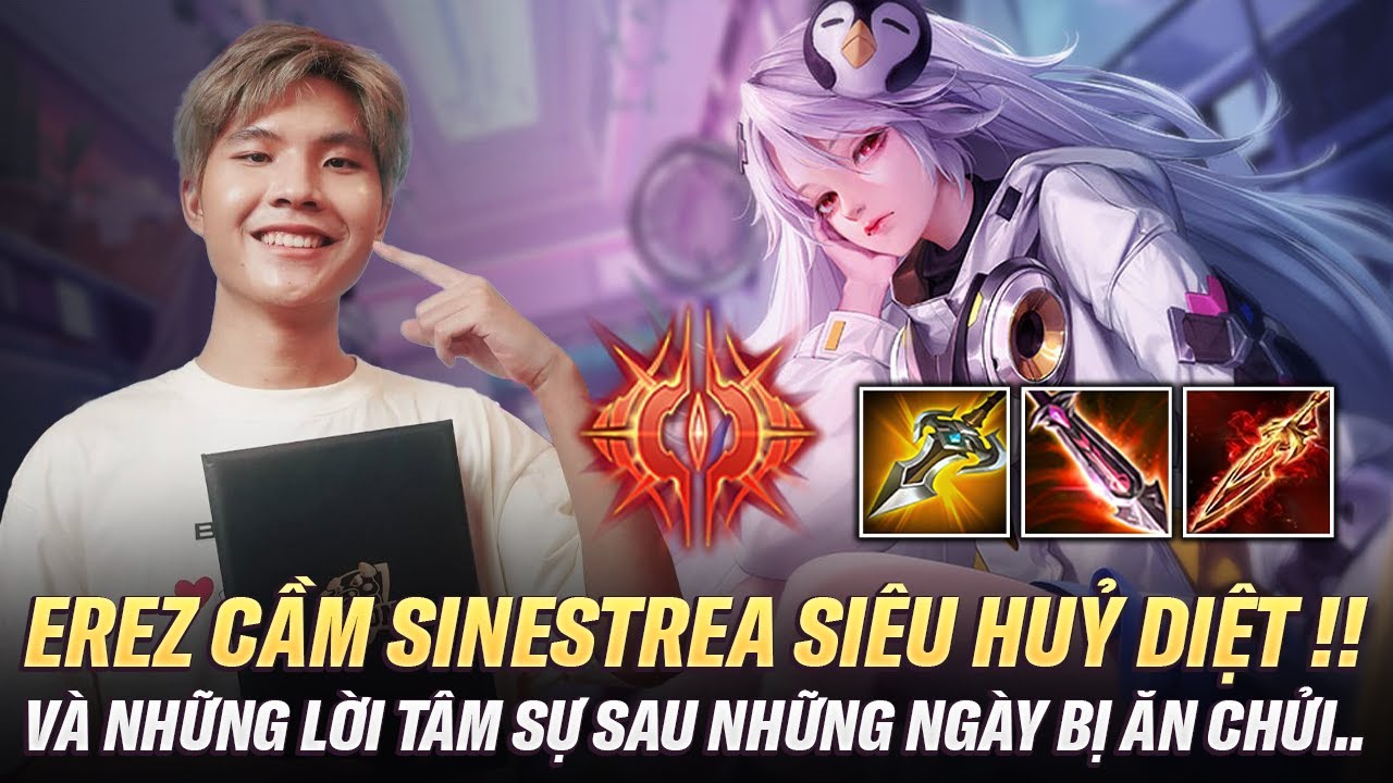 Erez Cầm Sinestrea Si&ecirc;u Huỷ Diệt V&agrave; Những Lời T&acirc;m Sự 