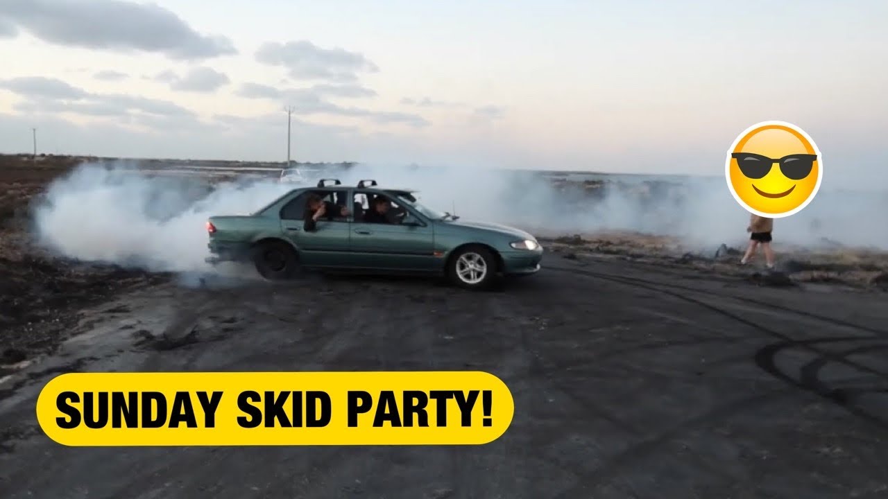 SUNDAY SKIDS ENDED IN MAYHEM - FIRE & COPS