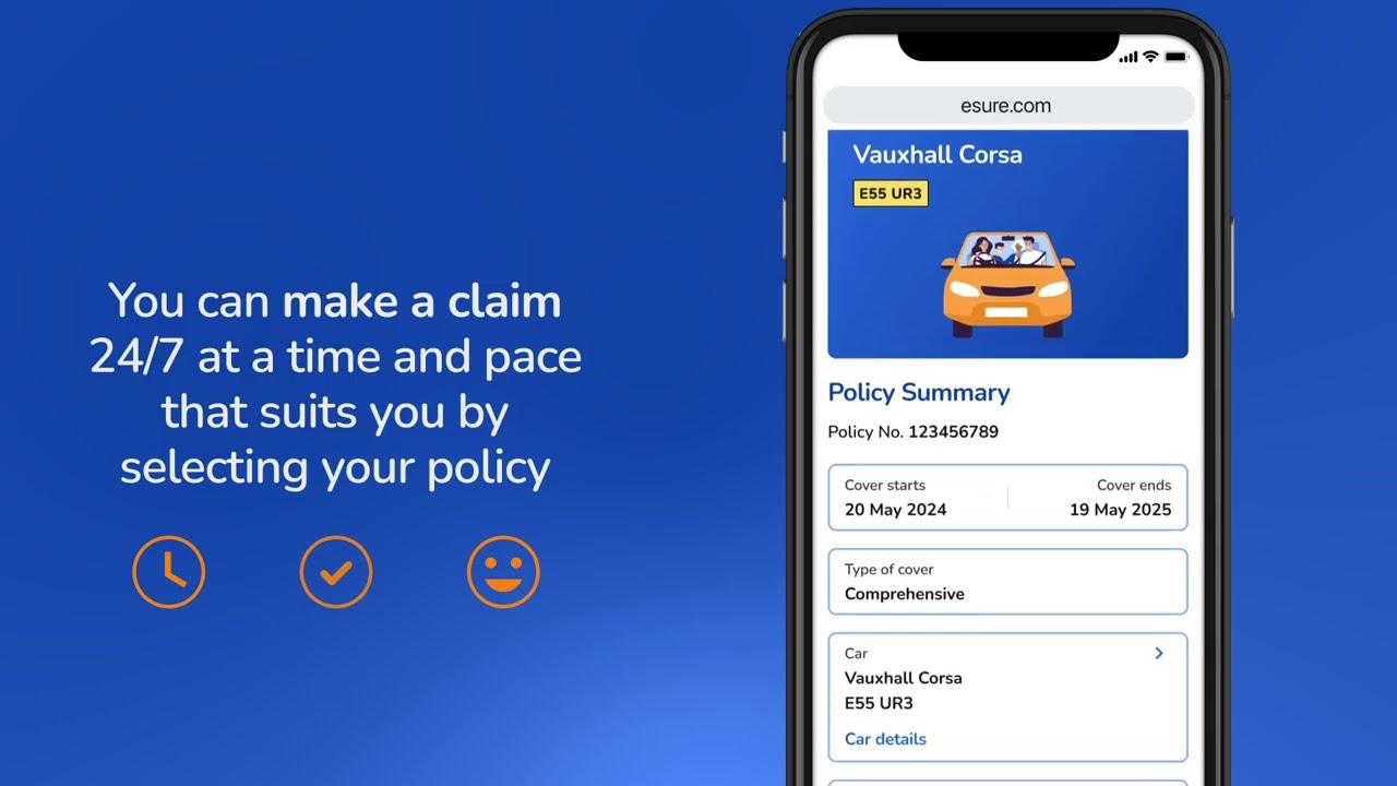How to start your motor claim online
