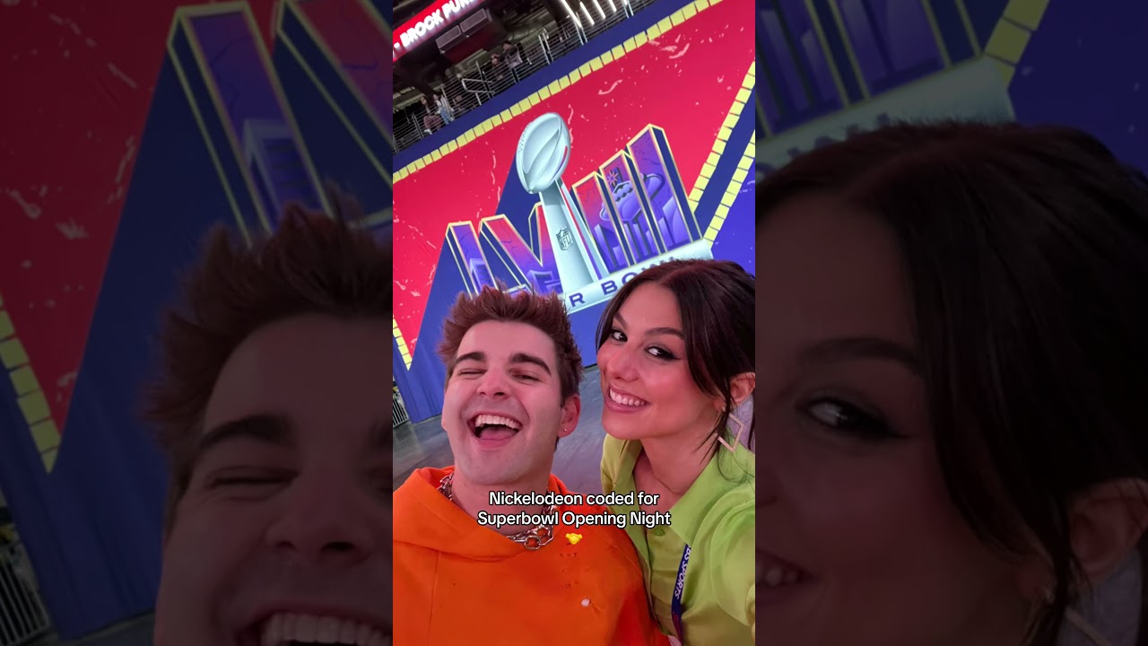 reporting live from Super Bowl LVIII Opening Night!