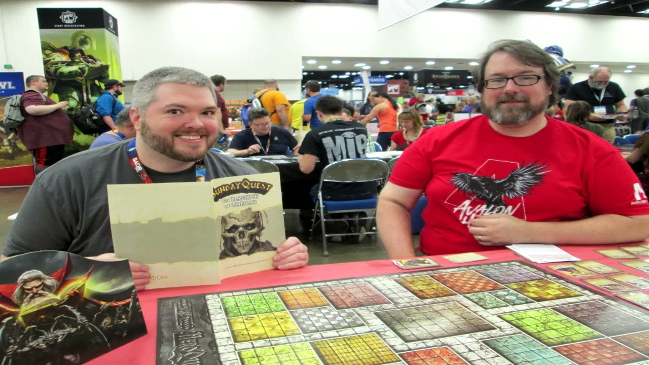 HeroQuest @ GenCon 2023, Avalon Hill + Warhammer (GamesWorkShop) !