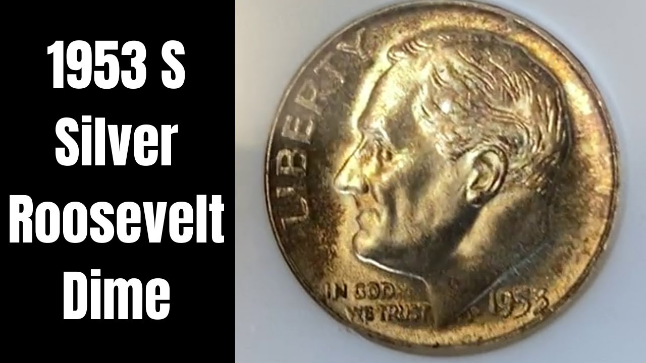 1953 S Silver Roosevelt Dime