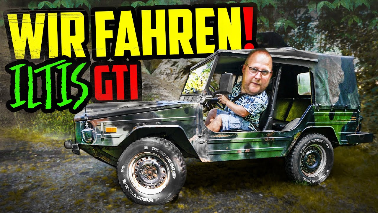 ERSTE PROBEFAHRT! - VW Iltis mit GTI Motor - Wie schlägt sich der Geländewagen?