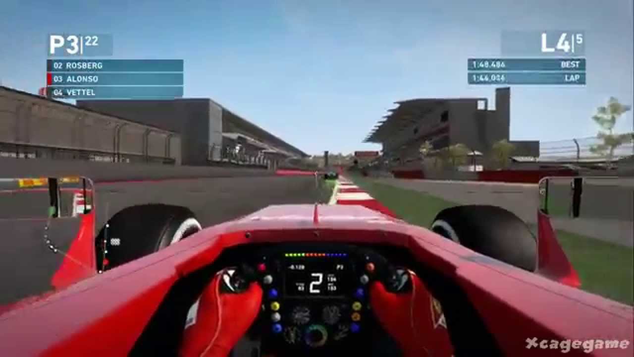 F1 2014 - USA GP Gameplay - Alonso Ferrari [ HD ]