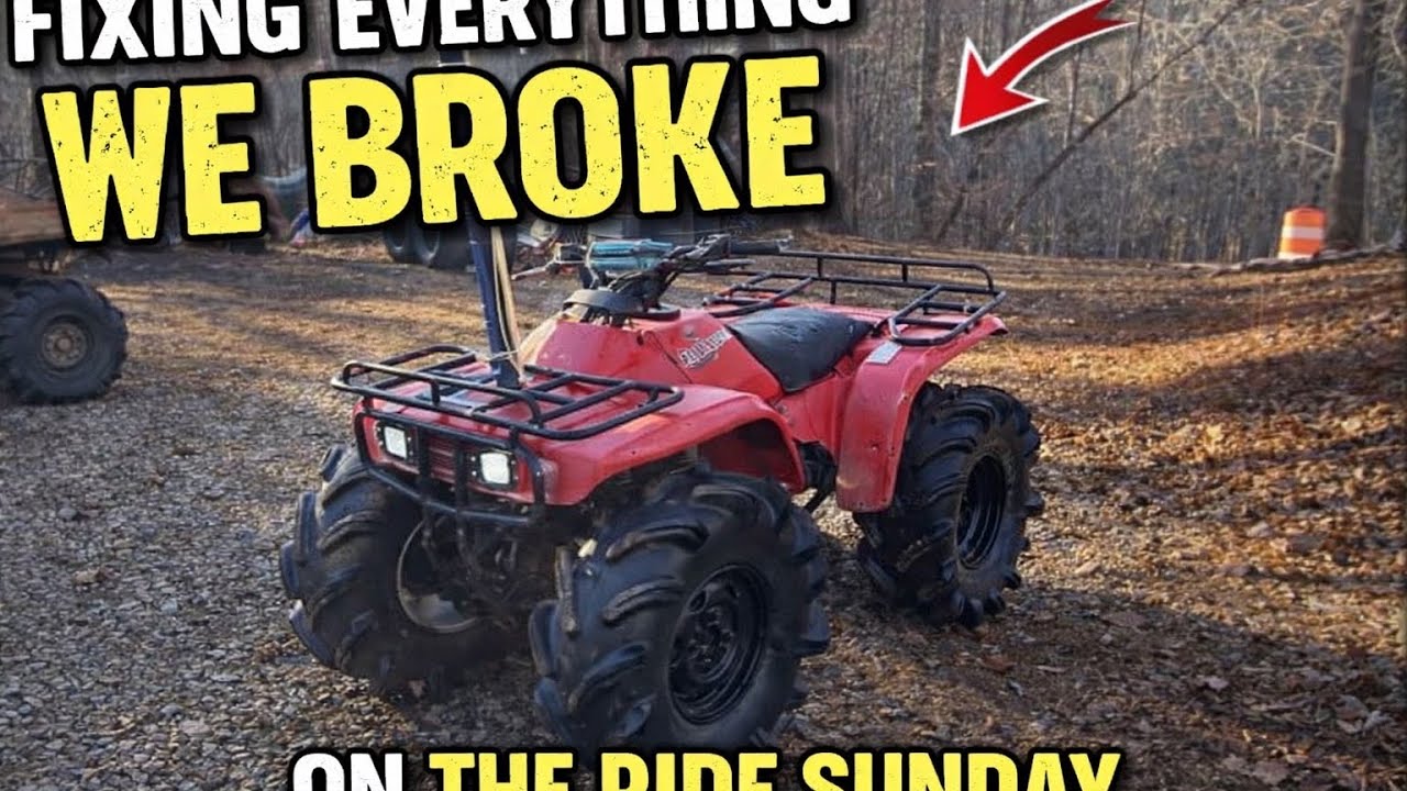 Fixing everything we broke on Sundays ride