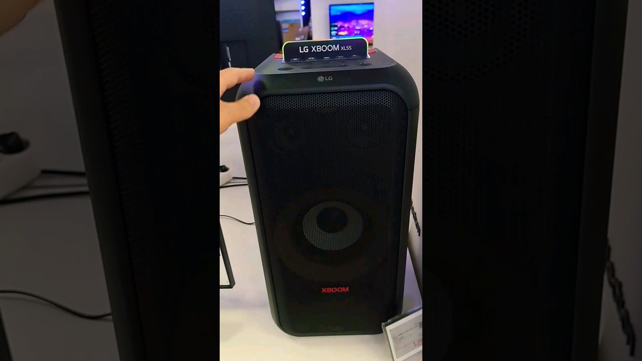 🥵LG XBOOM XL5S STARTUP SOUND & LIGHTS