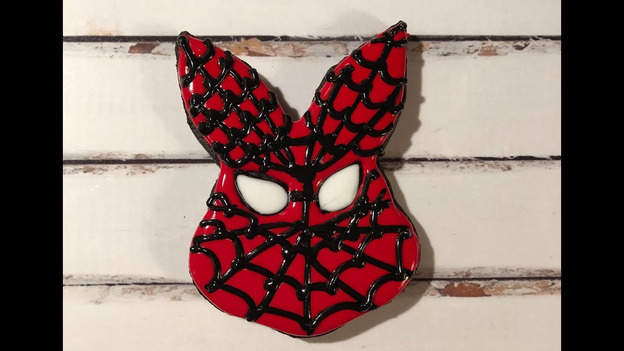 Spider Man Easter Bunny Sugar Cookie!