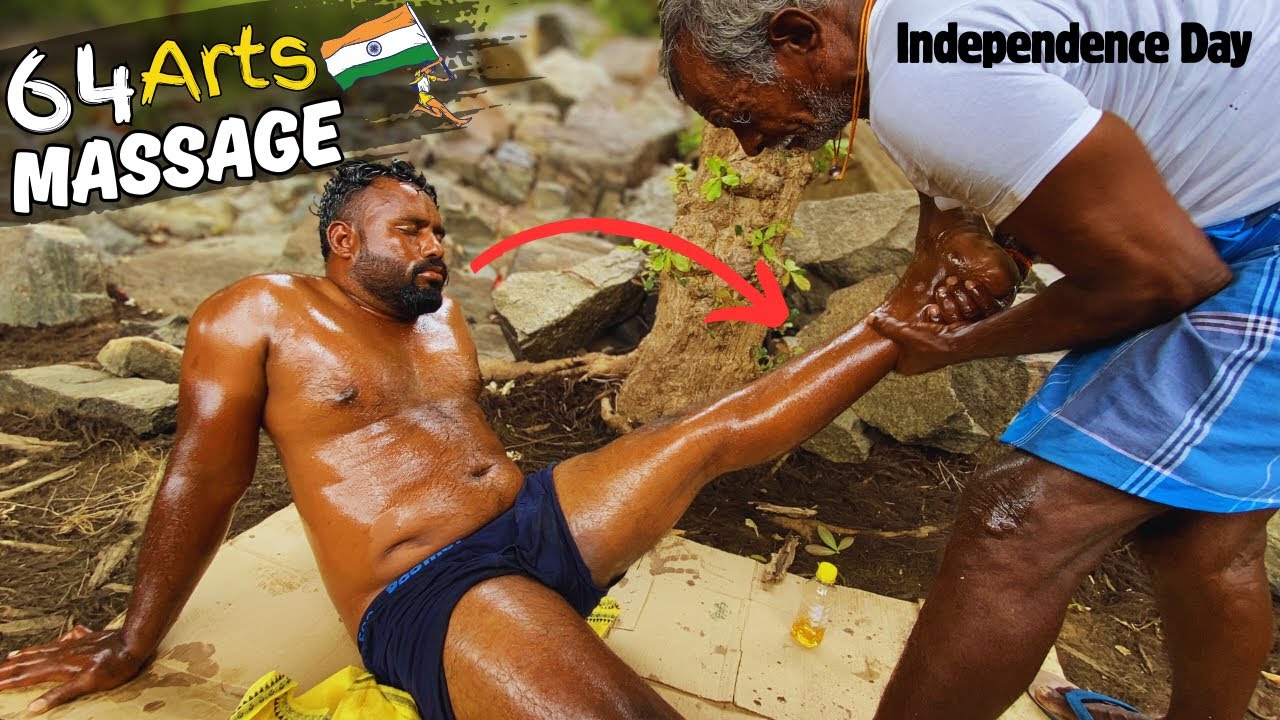 🔱Hogenakkal Old👴🏻 Man Grandpa 💆‍♂️Massage | Grandpa 🥋Teach 64 Arts of 🤭Ancient | Full Talk #massage