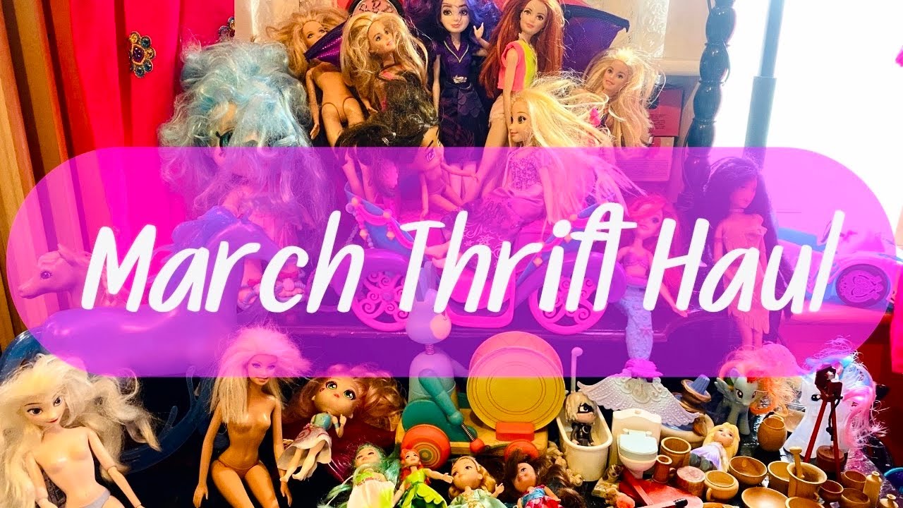 A Huge March Thrift Haul!