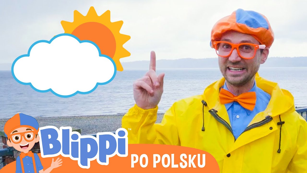 Obserwujemy pogodę | Blippi po polsku | Nauka i zabawa dla dzieci
