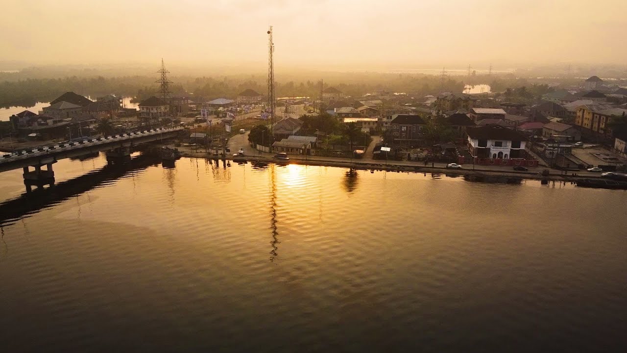 Stunning Aerial View of Abonnema, Nigeria 🇳🇬 | Breathtaking 4K Drone Footage