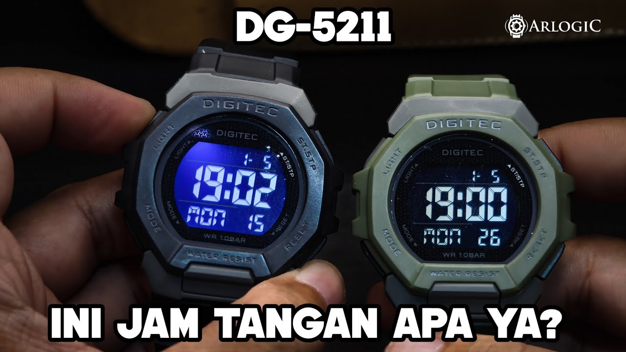 Digitec DG-5211 Review | Jam Digital Tangguh WR 10 BAR