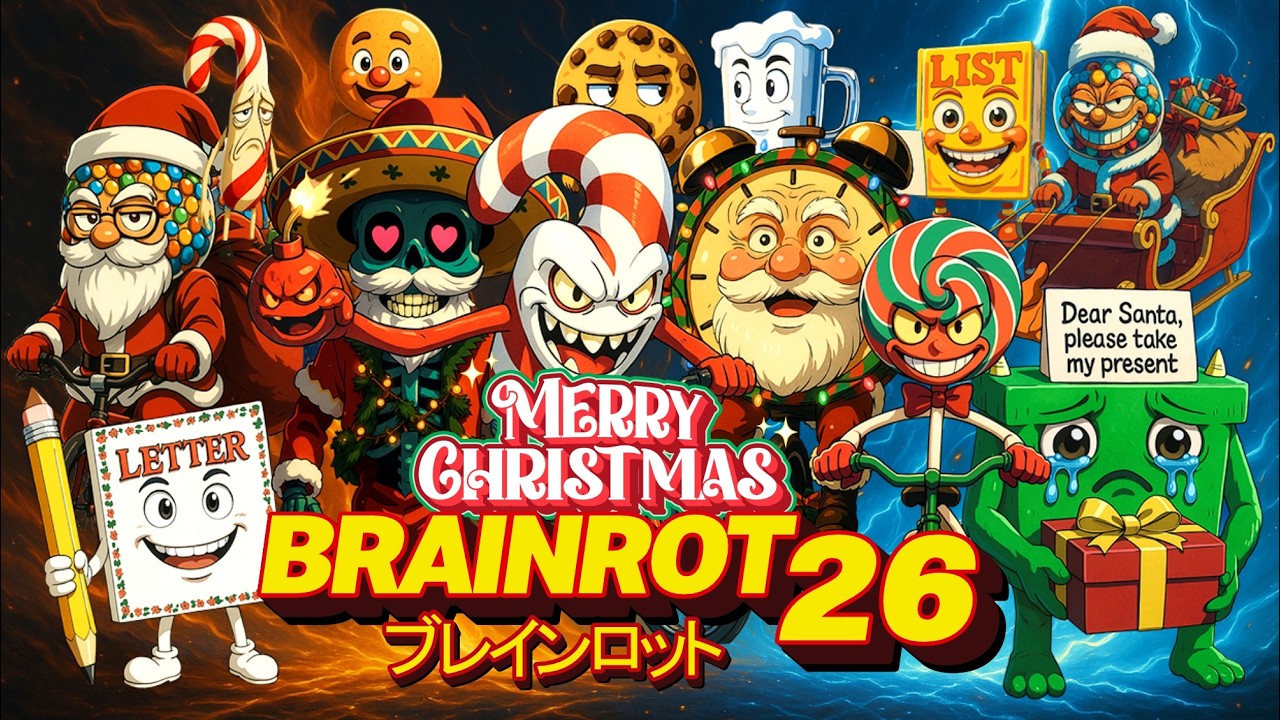 MindRotsu &ndash; BRAINROT ANIME OPENING EP26 (Official MV) Feat. Brainrot Christmas