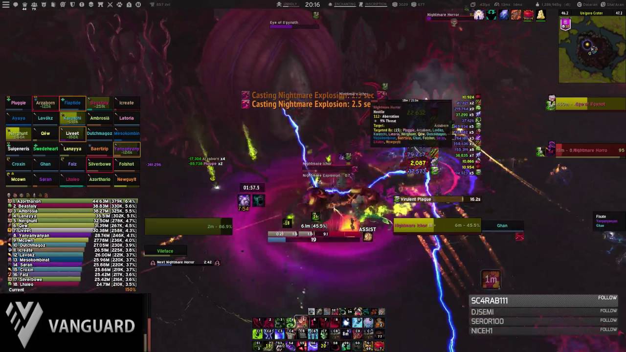 Heroic (HC) - The Emerald Nightmare - Il'gynoth, The Heart of Corruption