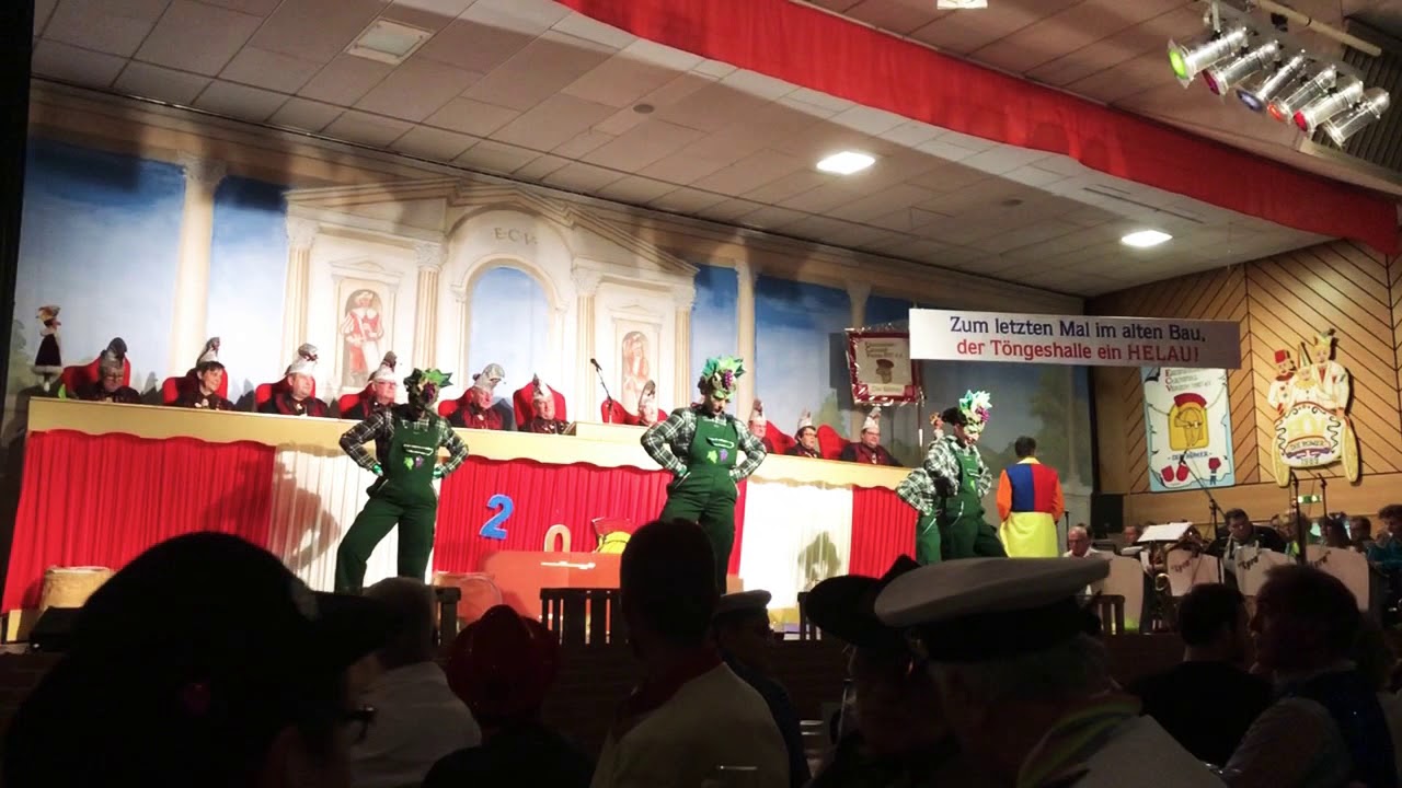 Fastnachtssitzung  Ballett 3 (ECV) Mainz Ebersheim 20.01.2018.  17/1