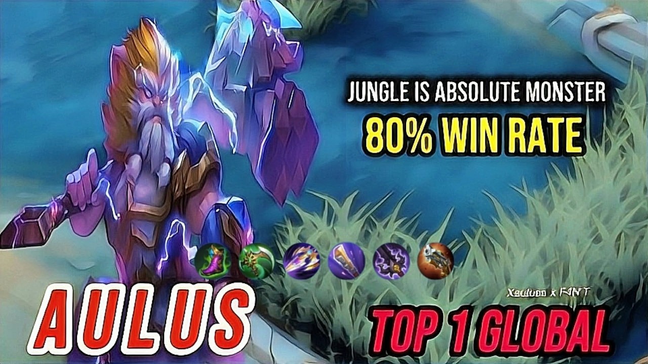 Gameplay Aulus Jungle Is An Absolute Monster! 80% WR  [ Top 1 Global Aulus ] Mobile Legends