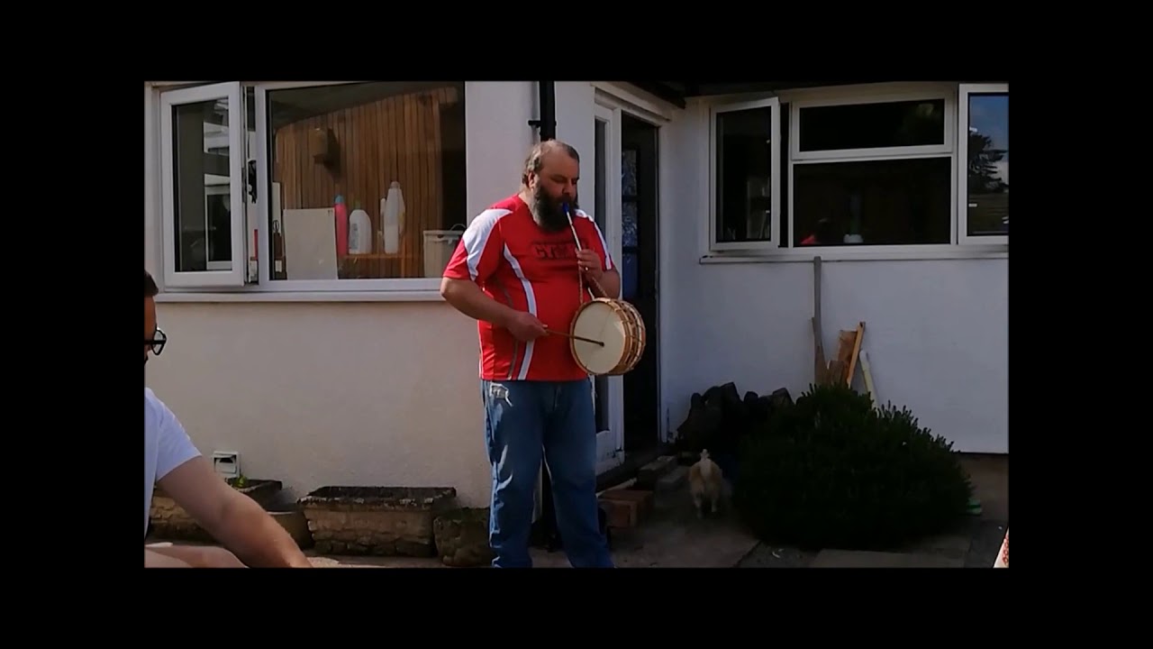 generation pipe and tabor at garden party part 3 #folk #folkmusic #music