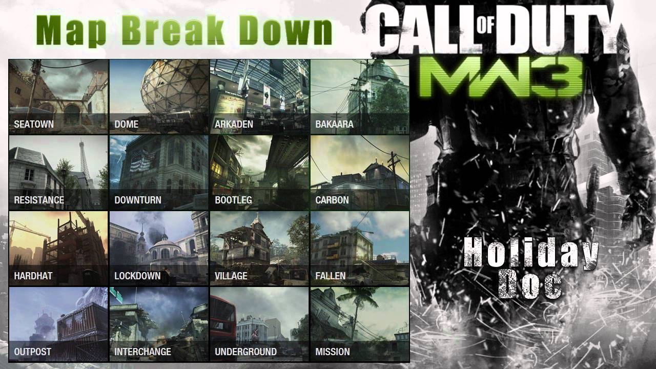 Modern Warfare 3: Map Break Down Series by Holiday Doc