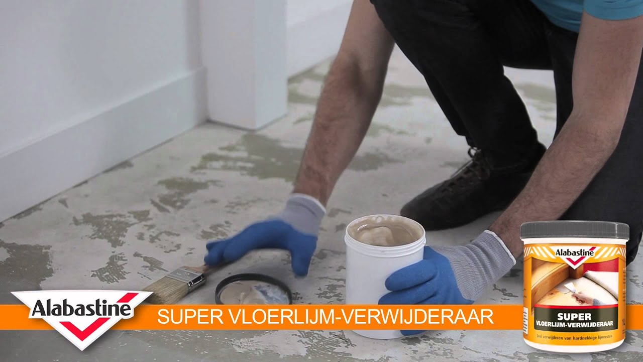 How to - Super Vloerlijm-Verwijderaar - Alabastine