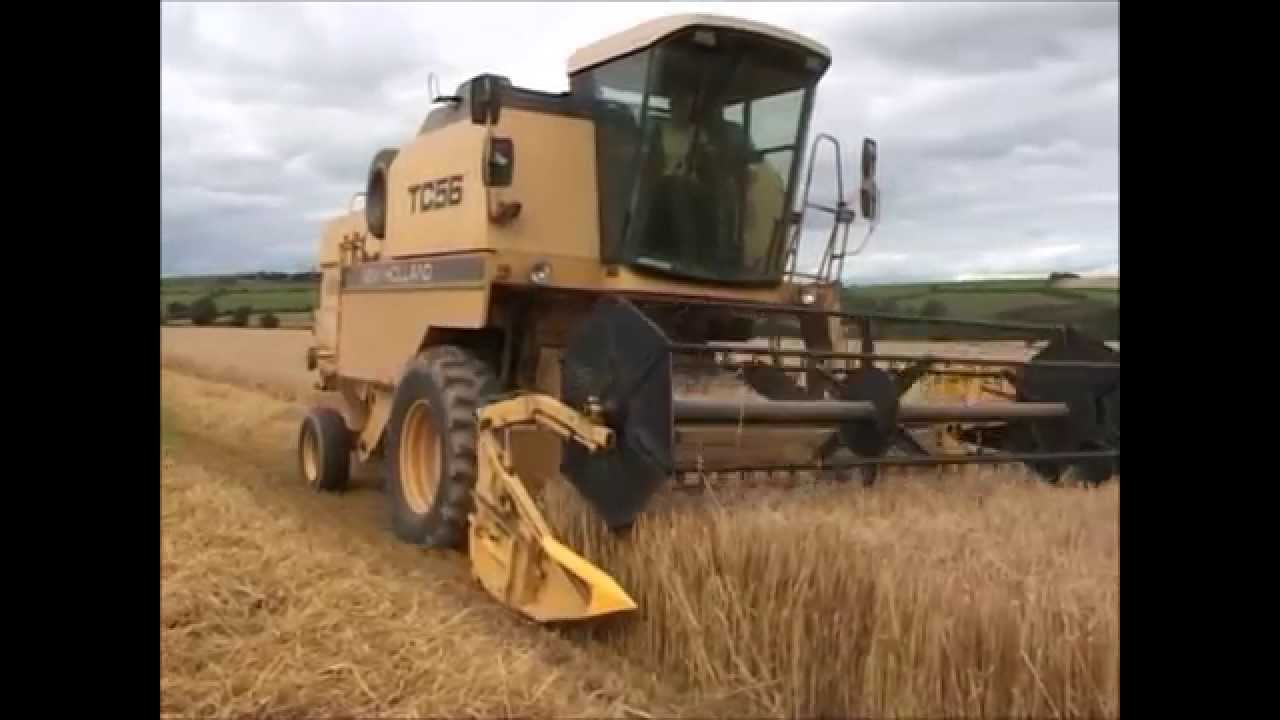 New Holland TC56 combines