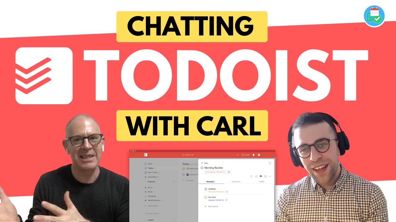 Hacking Sub-Tasks & Chatting Todoist with Carl Pullein