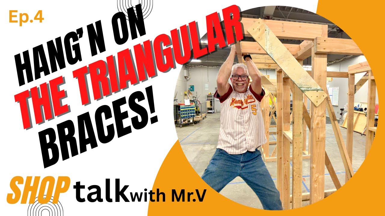 Ep.4 - Hanging on the Triangular Braces!  How to Make Our Builds Stronger.