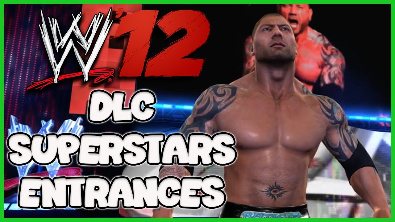 WWE 12 PS3 - DLC Superstars & Legends Entrances