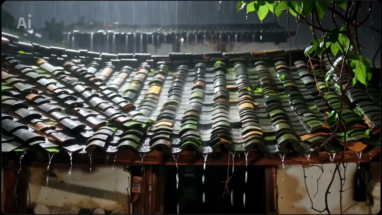 Rain and Distant Thunder — Deep Sleep & Relaxation