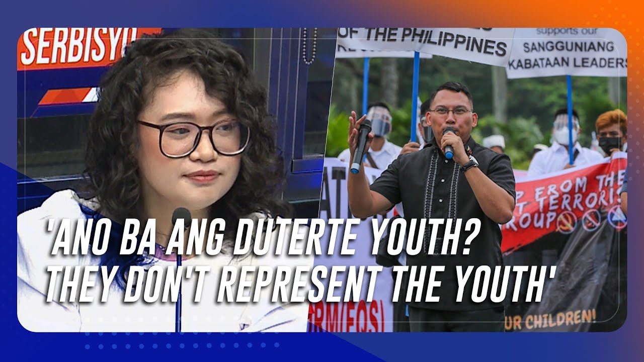 Kabataan Rep. Co on Duterte Youth: 'Di naman nila nirerepresenta ang kabataan'