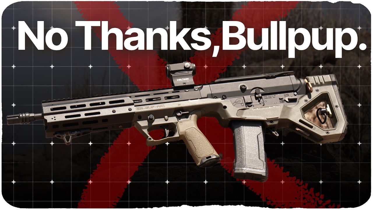 Why the US military won't adopt bullpup rifles