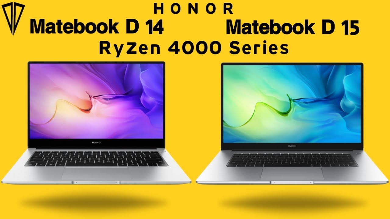 Huawei Matebook D 14/ Matebook D 15(2020) - Ryzen 4000 Series !!