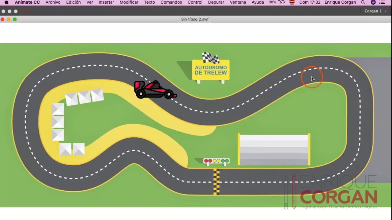 Cómo usar la guía de Movimiento en Adobe Animate