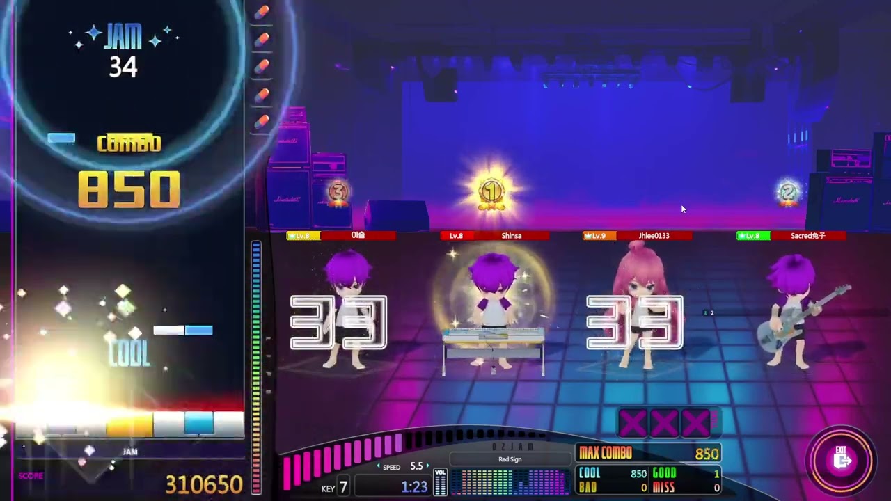[O2JAM Remix] LV.34 Red Sign [All Combo]