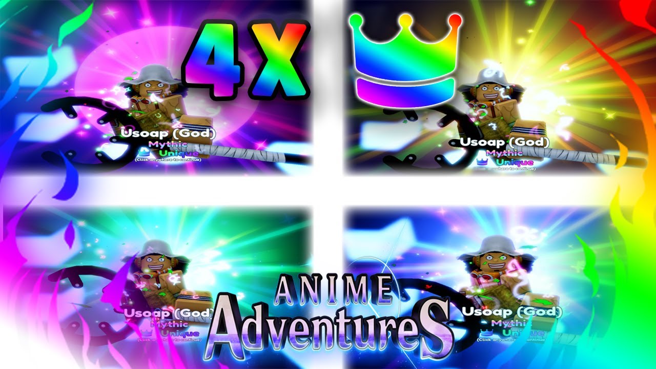 HOW FAR CAN 4 UNIQUE USOPP GO? NEW INFINITE SAO MODE [👾UPD 14] Anime Adventures