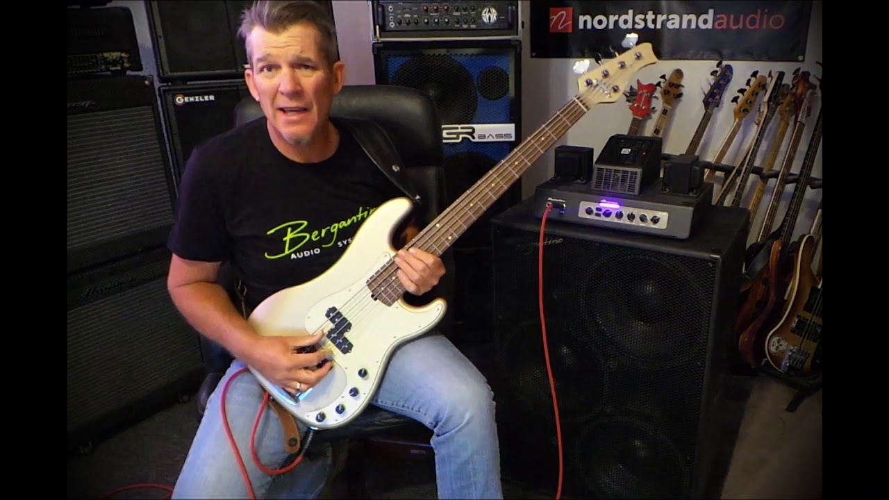 Bergantino HG412 cab & Ampeg PF-50T all tube head - Andy Irvine