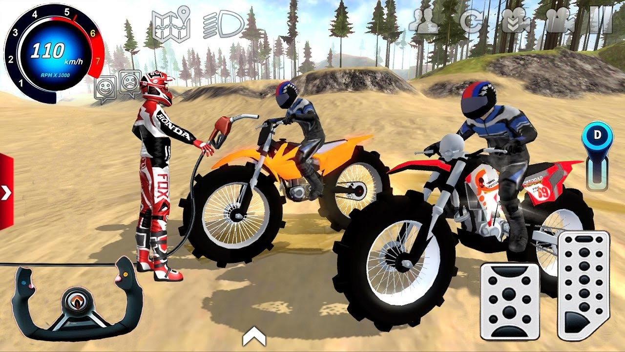 Impossible Bike Stunts Driving - Dirt Bikes Racing Simulator 2026 For Android IOS Mud gameplay [FHD]