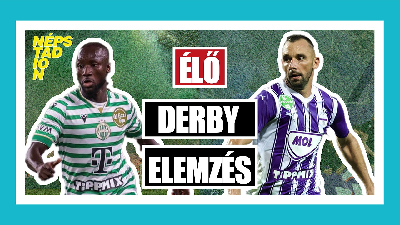 Sima Fradi a Derbyn: élő elemzés a Fradi-Újpest után | Népstadion Militár Ivánna