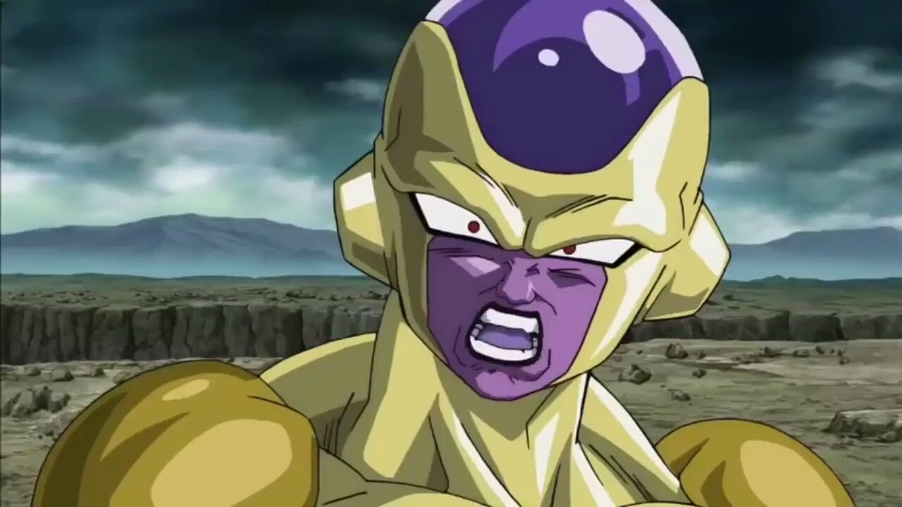 Frieza freaks out after seeing lord berrus