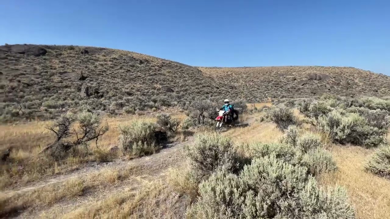 SkiMum Multi Day Unsupported Dual Sport Adventure Ride Central Oregon to Colorado on dirt