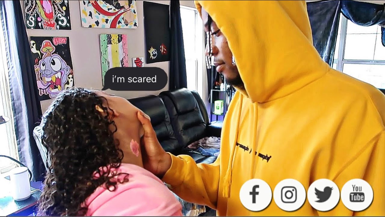 HICKEY PRANK ON BOYFRIEND *GETS PHYSICAL*