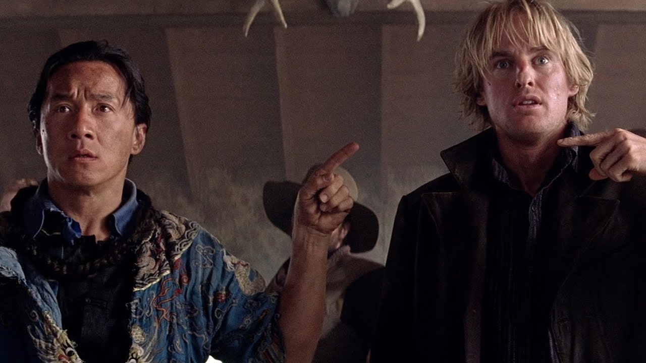 Jackie Chan and Owen Wilson got into a bar fight. Shanghai Noon (2000)