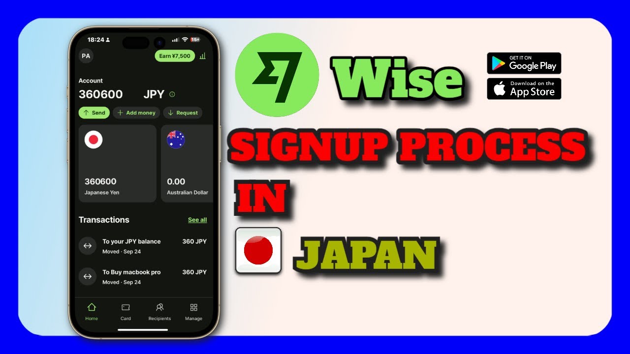 Как зарегистрировать учетную запись Wise в Японии.#Wiseapp#Wi...